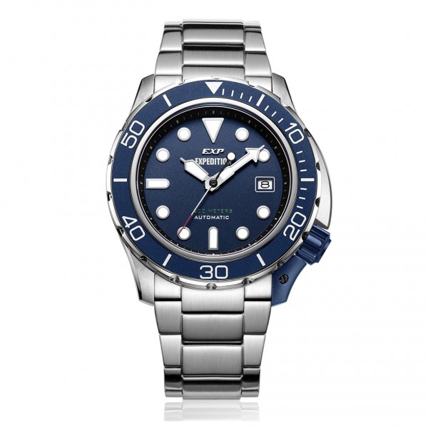 Expedition EXP 6809 Silver Blue MABSSBU Automatic Man